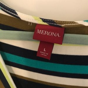 Merona Striped Sleeveless Dress